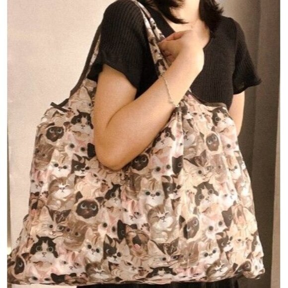 unknown Other - Cats Shopping Bag Tote Large Reusable